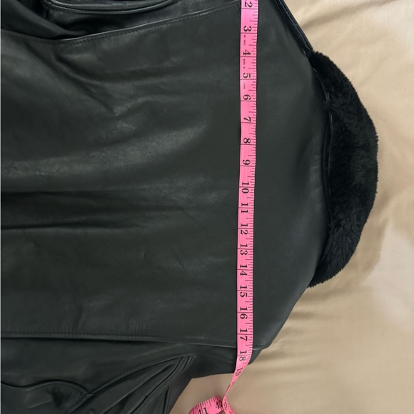 Blk dnm shearling - Picture 3 of 10